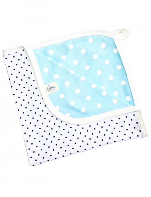 Blue Dotty Comforter