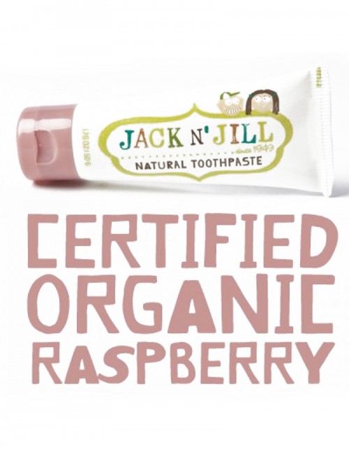 Jack n' Jill Organic Toothpaste Raspberry